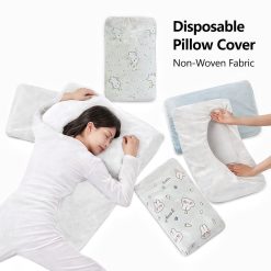 Disposable Pillowcase Travel Pillow Cover Dustproof Double Person Railway Bedding Single Hotel Bedding Sheet Protector