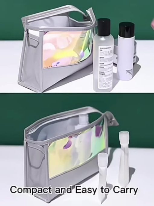 Travel Size Refillable Empty Squeeze Pouch / Stand Up Lotion Shampoo Shower Gel Bags / Leakproof Cosmetic Containers - Image 9