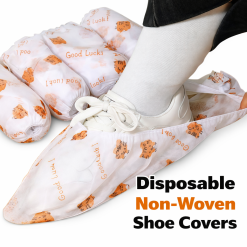Disposable Shoe Cover Non Woven Dustproof Shoe Protector Elastic Waterproof Anti Slip Home Travel Hospital Cleaning Supplies
