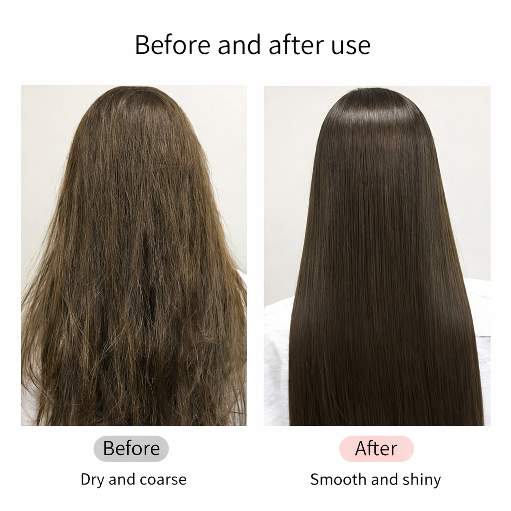 【L'UODAIS】Argan Oil Essence Hair Care Repairing Serum Fragrance Smoothing Protects Damaged Hair & Scalp Care Conditioner - Image 5