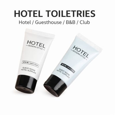 Disposable Shower Gel Shampoo White Tea Amino Acid Refreshing Tube Travel Hotel Guest Amenity 20ml