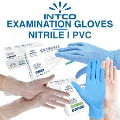Medical Nitrile Examination Gloves Disposable Powder Free Food Grade Latex Free Blue White Glove Kitchen Cleaning Safety