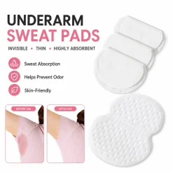 Disposable Underarm Sweat Pads Armpit Absorbent Anti Sweat Stain Invisible Clothing Pads For Men Women
