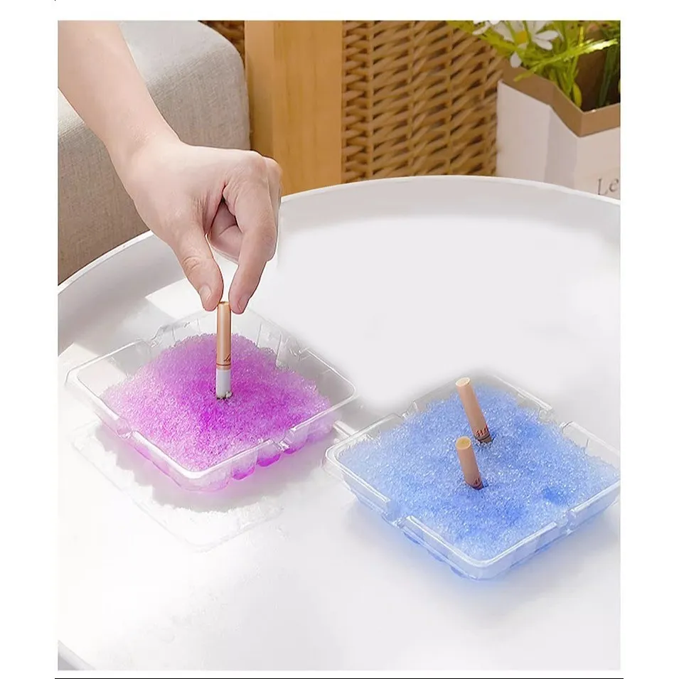 Disposable Ashtray Cleaner Household Anti Fly Ash Office Cleaning Smoke Remover Fashionable Lazy Odor Pembersih Asbak - Image 8