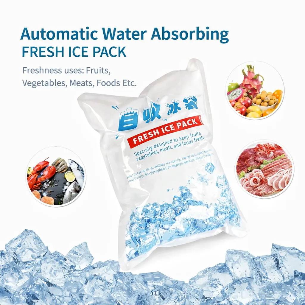 Reusable Ice Pack Self Priming Storage Lunch Box Medical Cold Compress Seafood Transport Cooler Bag Delivery Frozen - Image 2