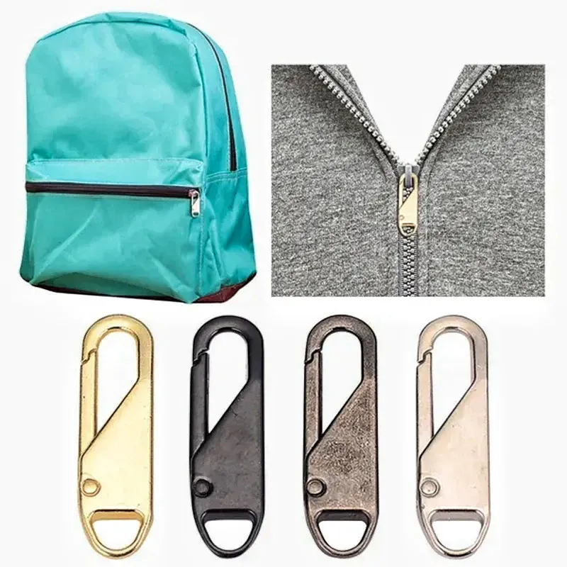 Zipper Slider Puller Instant Repair Bag Replacement Bad Buckle Travel Suitcase Head DIY Sewing Craft - Image 5