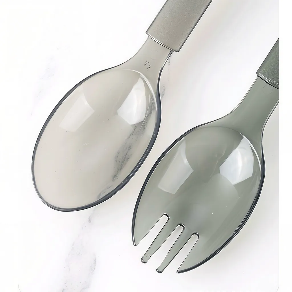 Transparent Disposable Spoon Fork Individually Packed Thick Food Grade PP Cutlery Catering Restaurant Delivery Use - Image 8