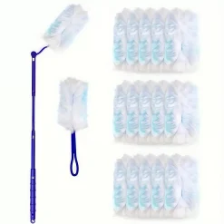 Disposable Duster Long Short Handle Refill Extendable Feather Blind Ceiling Fan Cleaning Home Office Dust Clean Tool