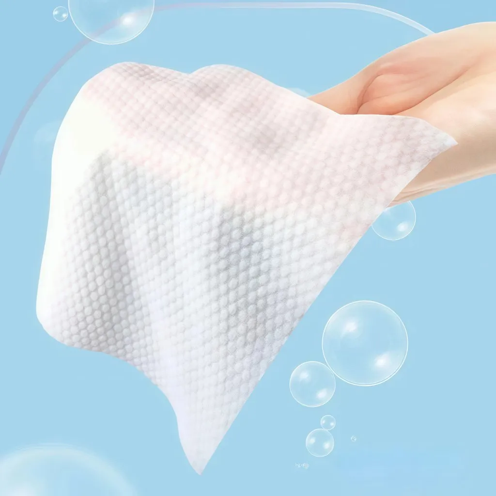 Disposable Face Towel Soft Hygienic Multipurpose Absorbent Pearl Cotton Facial Wash Makeup Skin Care Travel Household - Image 5