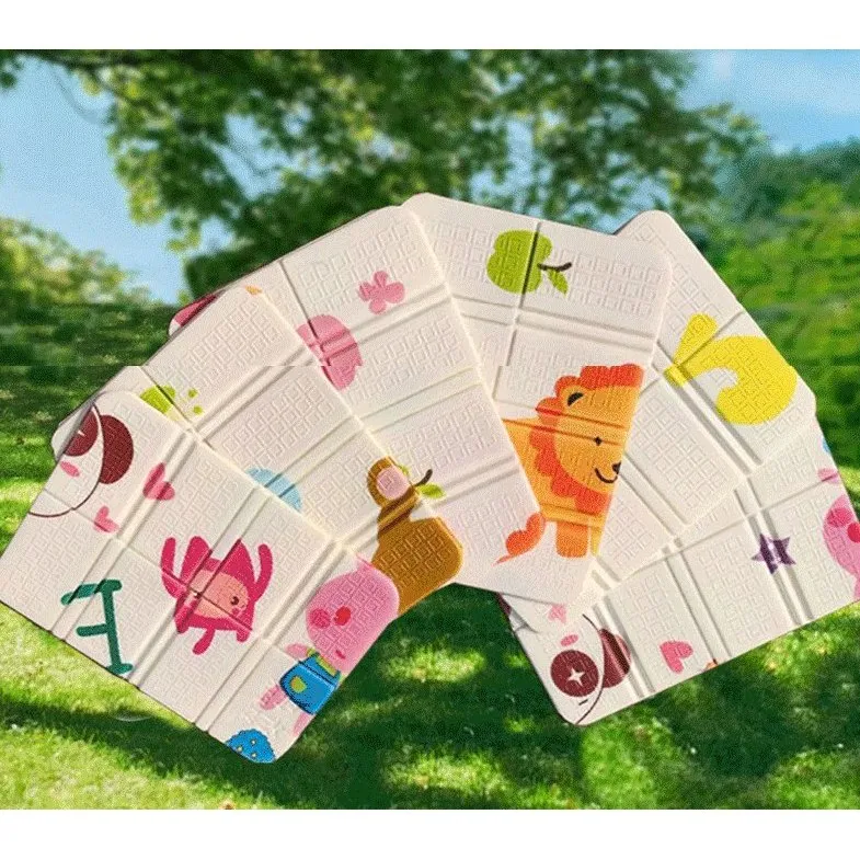 Camping Mat XPE Foldable Waterproof Moisture Proof Picnic Beach Hiking Portable Lightweight Seat Cushion Travel - Image 2
