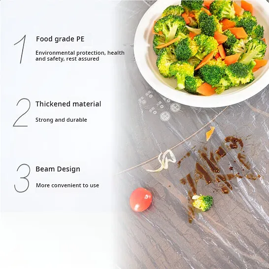 Disposable Bundle Mouth Table Cloth Thickened Transparent Waterproof Oil Proof No Wash Meal Convenient - Image 3