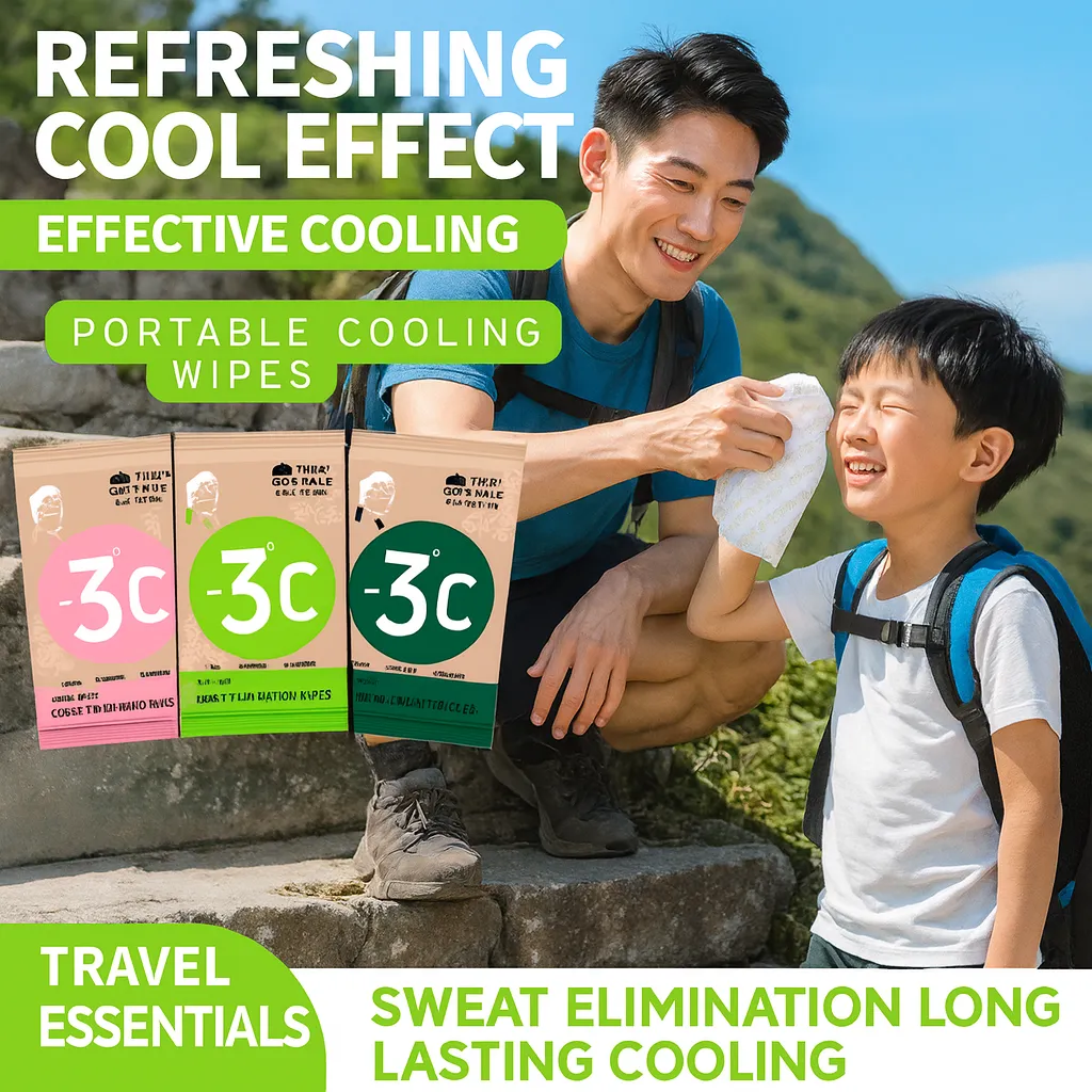 Cooling Sweat-Removing Wipes -3°C Long Towel Mint Menthol Outdoor Sports Refreshing Herbal Wet Towel for Neck Wrist - Image 5