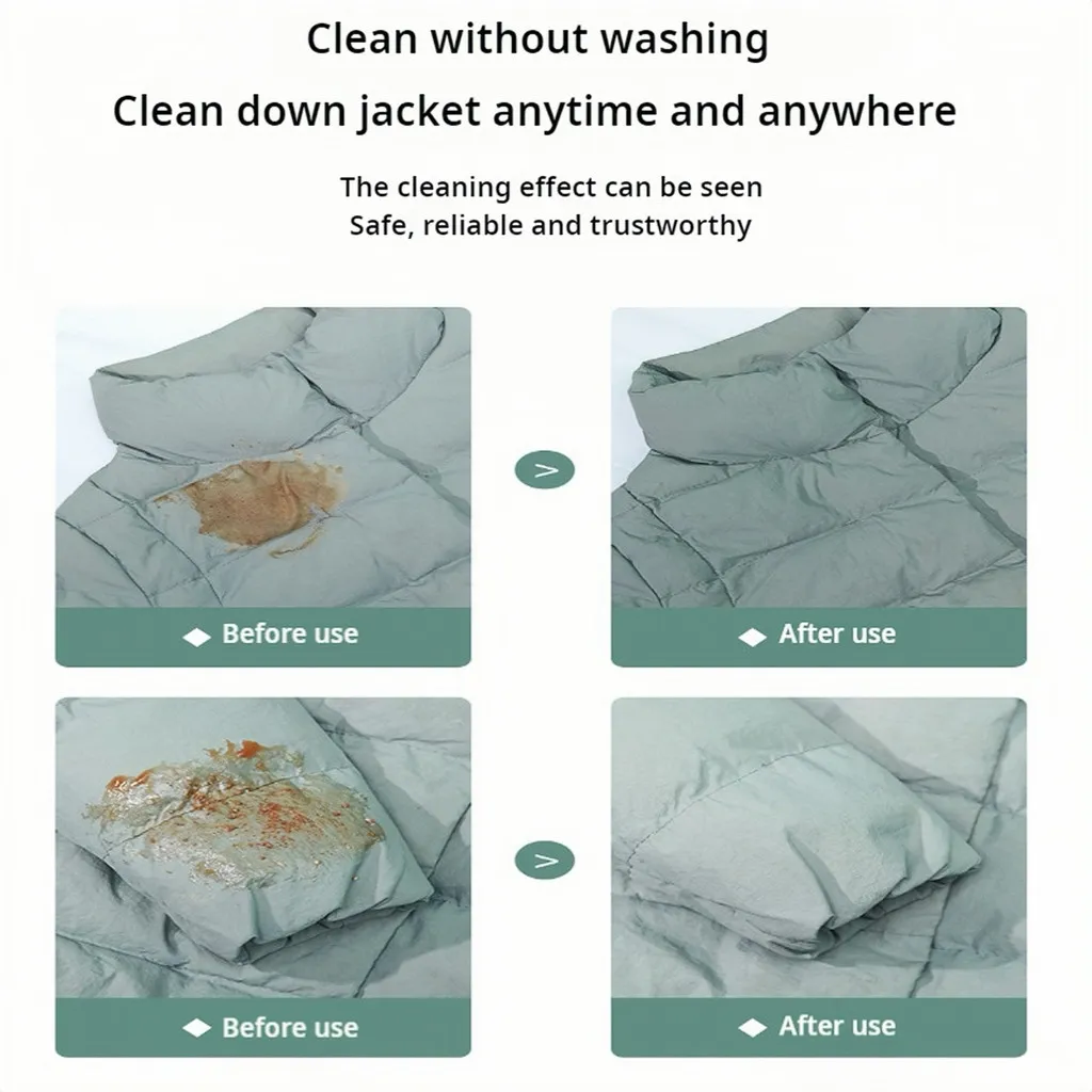 Clothes Stain Removal Wipes Emergency Rescue Remover Cleaning Tissue Wipe Instant Clothe Cleaning - Image 5