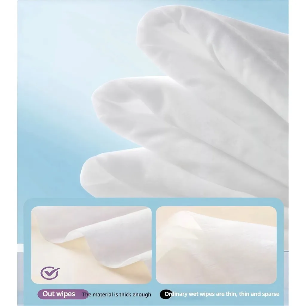 Soft Baby Wet Wipes Large Pack Hand Mouth Cleaning Gentle Disposable High Quality Freshing Cleaning Babies tisu bayi - Image 4