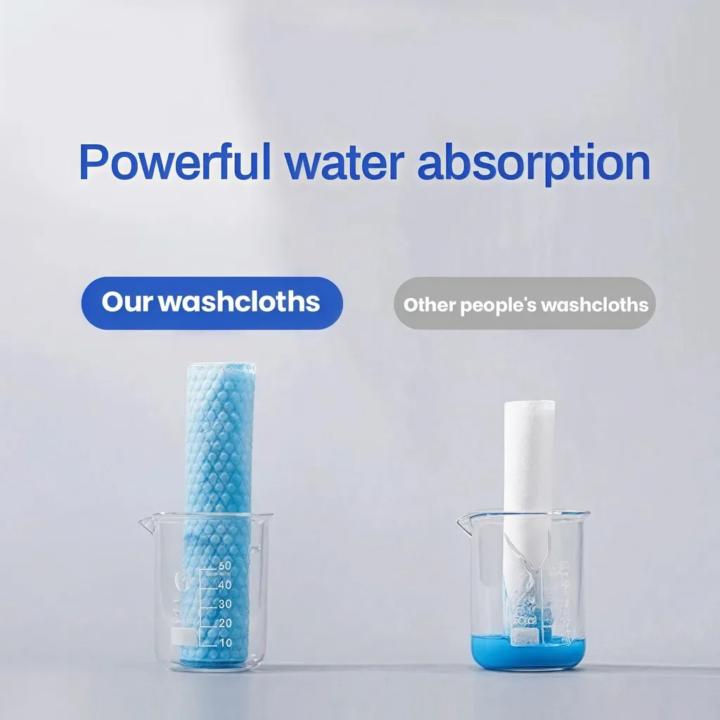 Disposable Face Towel Soft Hygienic Multipurpose Absorbent Pearl Cotton Facial Wash Makeup Skin Care Travel Household - Image 6
