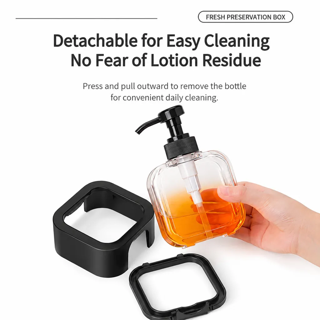 【300ml/500ml】Press Pump Lotion Dispenser Bottle Refillable Soap Shampoo Shower Gel Hand Wash Botol Sabun Pump Bathroom - Image 7