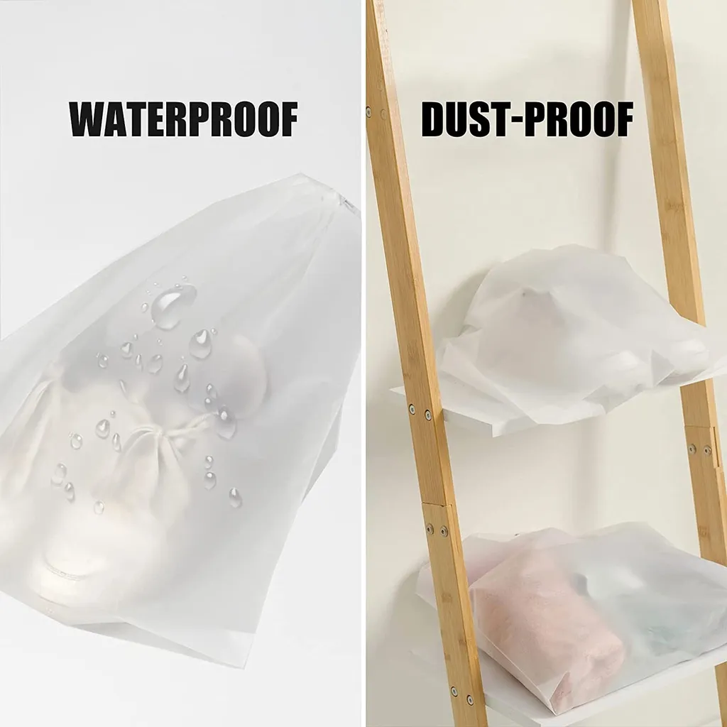 Gift Bag / Travel Organizer / Drawstring Shoe Bag / Unisex / Dust And Waterproof / Space Saving / Beg Hadiah kasut - Image 6
