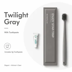 Grey + toothpaste