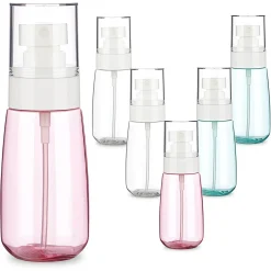 Refillable Spray Bottle Alcohol Atomizer Mini Fine Mist Liquid Containers Skin Care Makeup Travel Accessorie Sample
