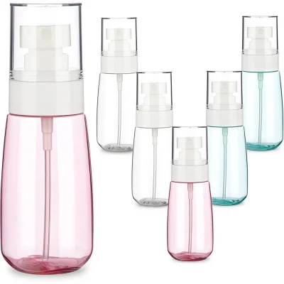 Refillable Spray Bottle Alcohol Atomizer Mini Fine Mist Liquid Containers Skin Care Makeup Travel Accessorie Sample