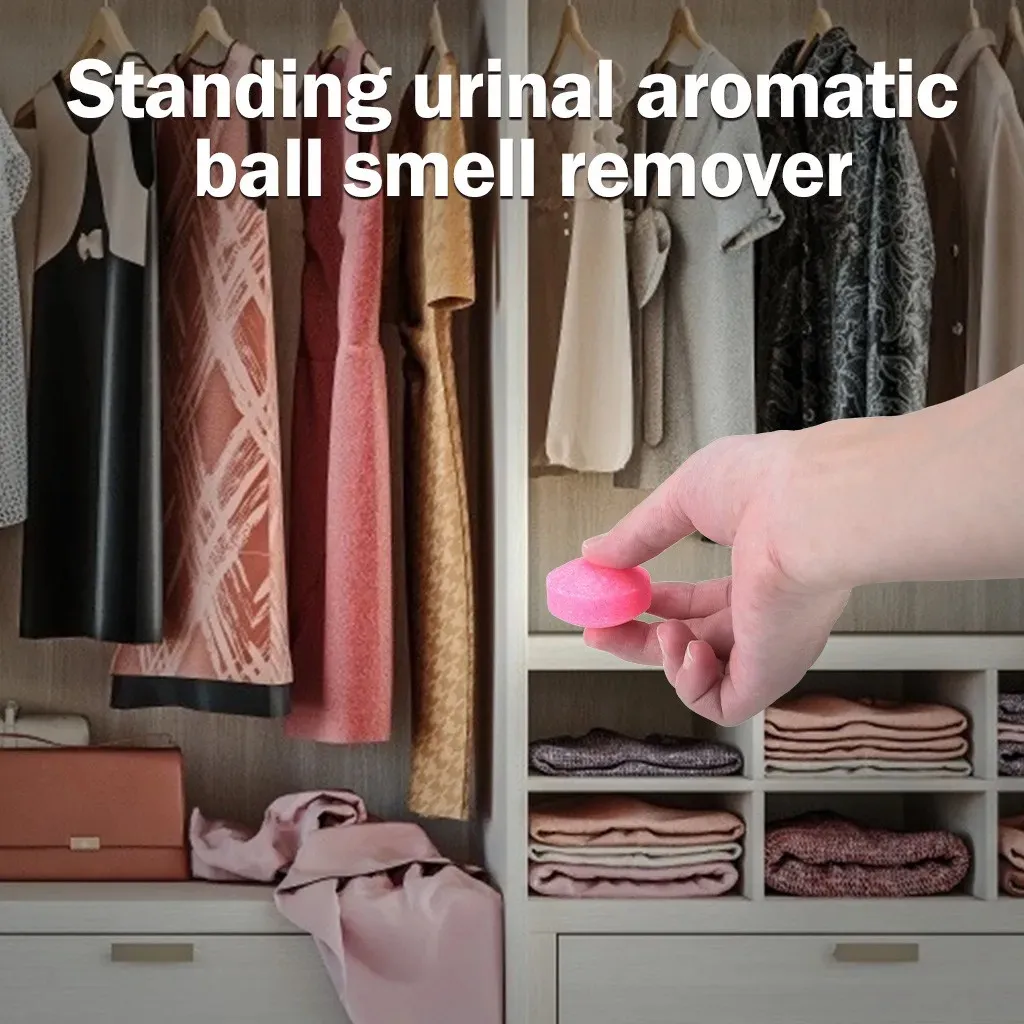 Urinal Deodorizer Freshener Air Solid Ball Deodorant Aroma Mold Proof Home Cleaning Supplies For Hotel Toilet Wardrobe - Image 4