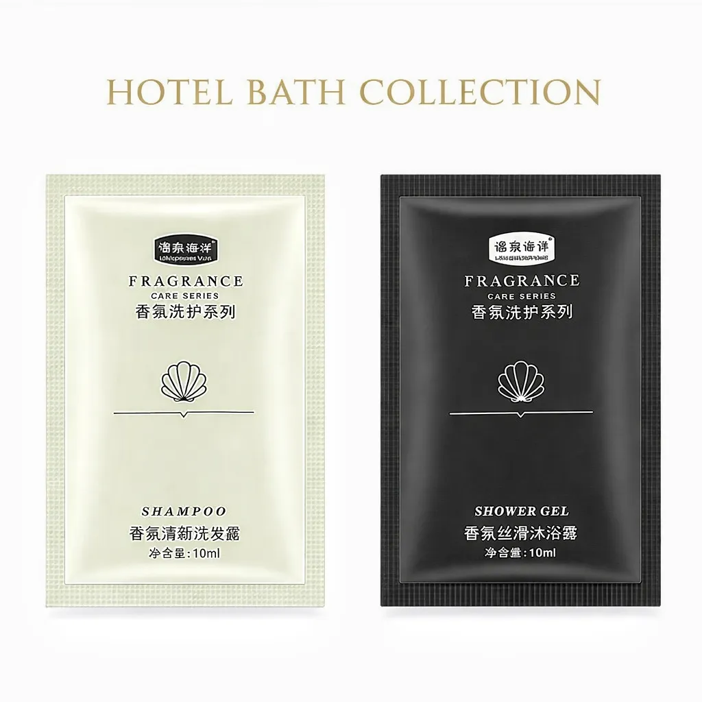 10ml Shampoo Shower Gel Hotel Homestay Supply Disposable Travel Small Package Toiletries Syampu Gel Mandi Melancong