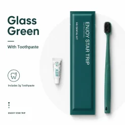 Green + toothpaste