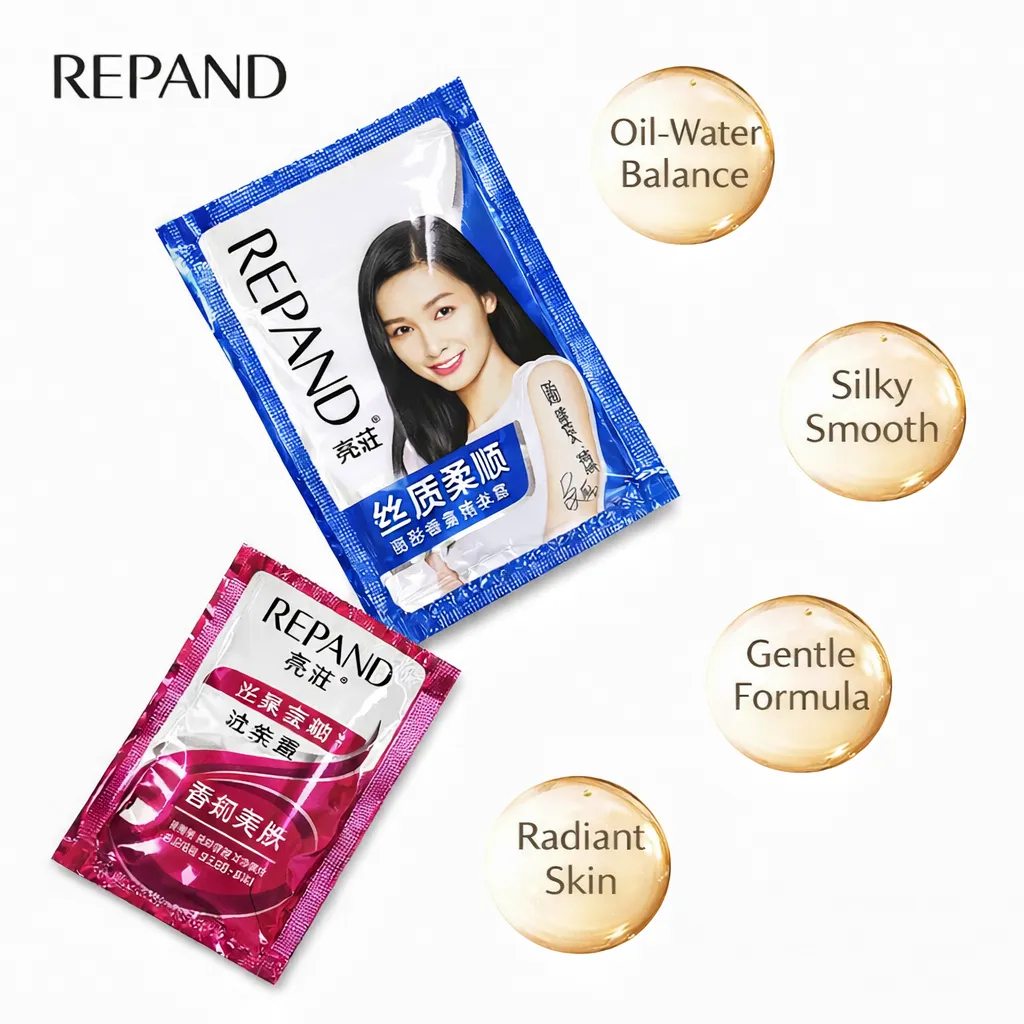 REPAND Hotel Shampoo Body Wash Sachet 8g Disposable Travel Toiletries Floral Fragrance Guest Amenity Single Use Pack - Image 4