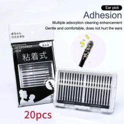 Adhesive ear stick