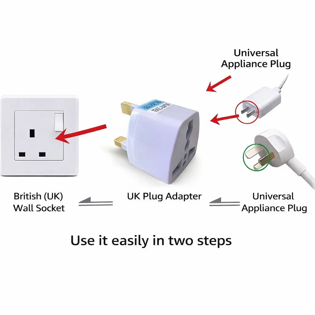 International conversion plug travel adapter United Kingdom Hong Kong Singapore Malaysia conversion plug - 国际转换插头旅游转接头 - Image 5