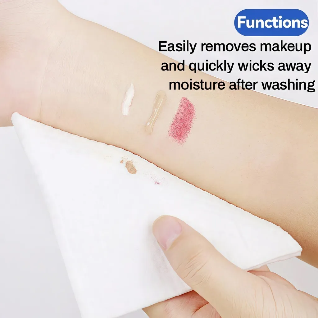 Disposable Face Towel Soft Hygienic Multipurpose Absorbent Pearl Cotton Facial Wash Makeup Skin Care Travel Household - Image 7
