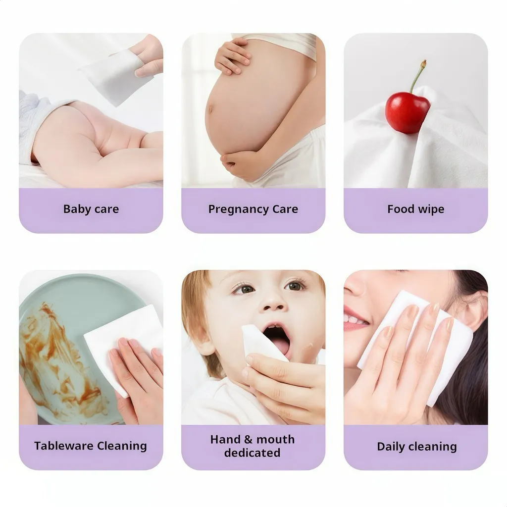 Soft Baby Wet Wipes Large Pack Hand Mouth Cleaning Gentle Disposable High Quality Freshing Cleaning Babies tisu bayi - Image 6