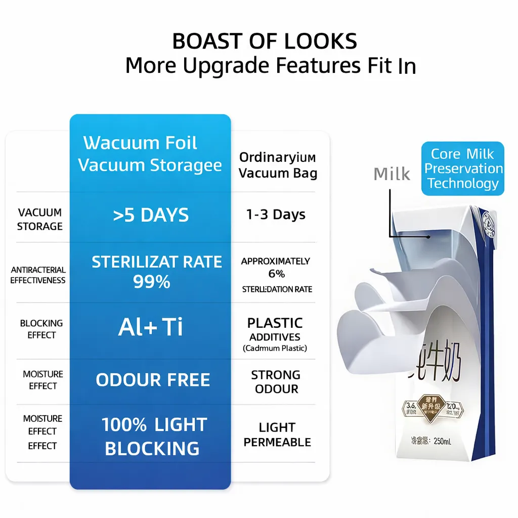 Aluminum Foil Fresh Keeping Bag Reusable Ziplock Food Storage Pouch Waterproof Seal Organizer for Kitchen Freezer - Image 7