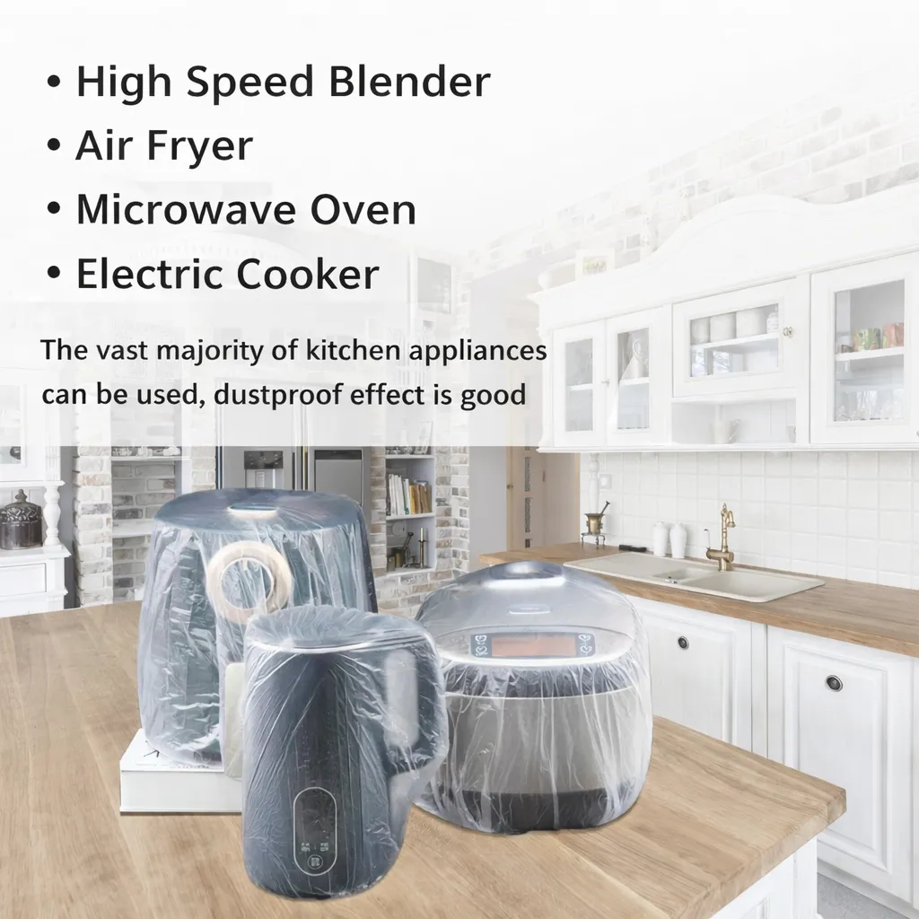 Disposable Dust Cover Rice Cooker Household Appliance Baking Pan Microwave Oven Anti-Cockroach Penutup Habuk Pakai - Image 2